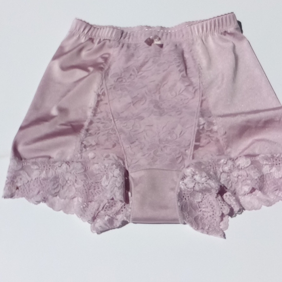Mutandine Rhonda Shear Pinup Lilla Con Pizzo - Vintage Retro - Nuove Senza Etichette